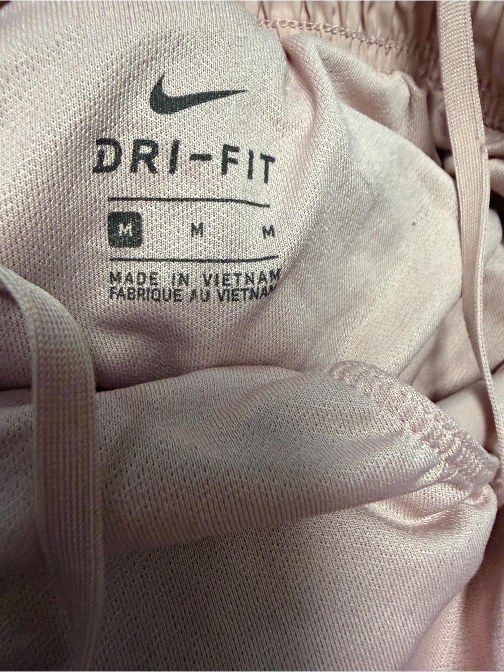 Nike Light Pink Women's Athletic Shorts - Picture 3 of 3